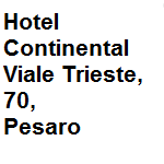 Hotel 3 stelle situato sul lungomare di Pesaro dispone di 72 camere offre internet gratuito. Indirizzo della struttura vl. Trieste 70 Pesaro  tel. 0721.31808/201903 - fax 0721.65805