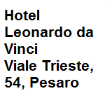 Albergo a tre stelle camere semplici dotate di balcone in hotel sobrio sul mare ristorante piscina offre internet gratuito. Indirizzo della struttura vl. Trieste 54 Pesaro tel. 0721.33733/55255 - fax 0721.33500