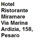 Albergo 2 stelle dispone di camere a tinte vivaci, alcune con balcone e vista mare in un hotel confortevole con ristorante e bar, offre internet gratuito. Indirizzo della struttura: via Marina ardizia 158 Pesaro tel. 0721.390335 - cell. 338.2974313 - fax 0721.390335