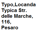 Tipo locanda tipica dispone di camere semplici con vista sul mare, ristorante e parcheggio gratuito, offre internet gratis. Indirizzo della struttura: strada delle Marche 116 Pesaro tel. 0721 638336